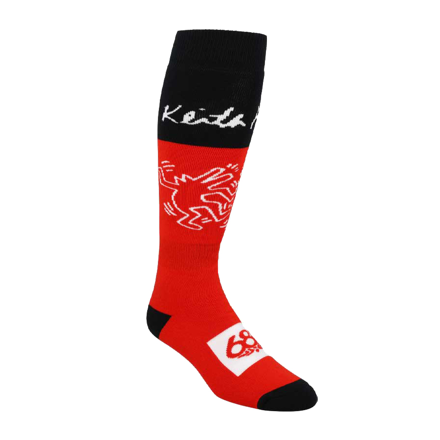 НОСКИ 686 KEITH HARING SOCK  RED 2025