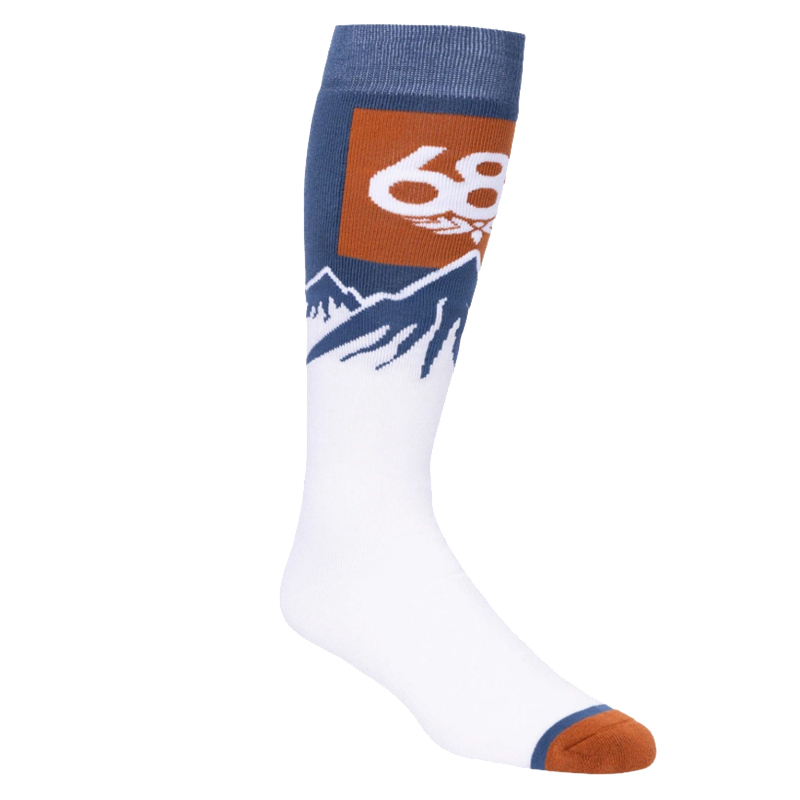 НОСКИ 686 MNS SNOW CAPS SOCK WHITE 2024