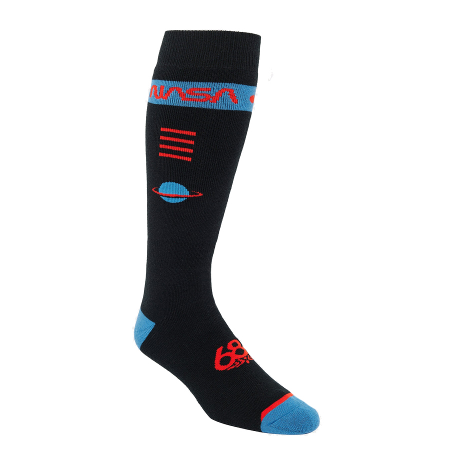 НОСКИ 686 MNS NASA SOCK BLACK 2025