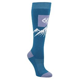 НОСКИ 686 WMNS SNOW CAPS SOCK BLUE 2025