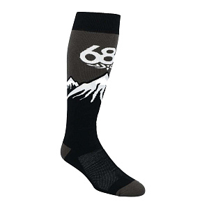 НОСКИ 686 MNS SNOW CAPS SOCK BLACK 2025