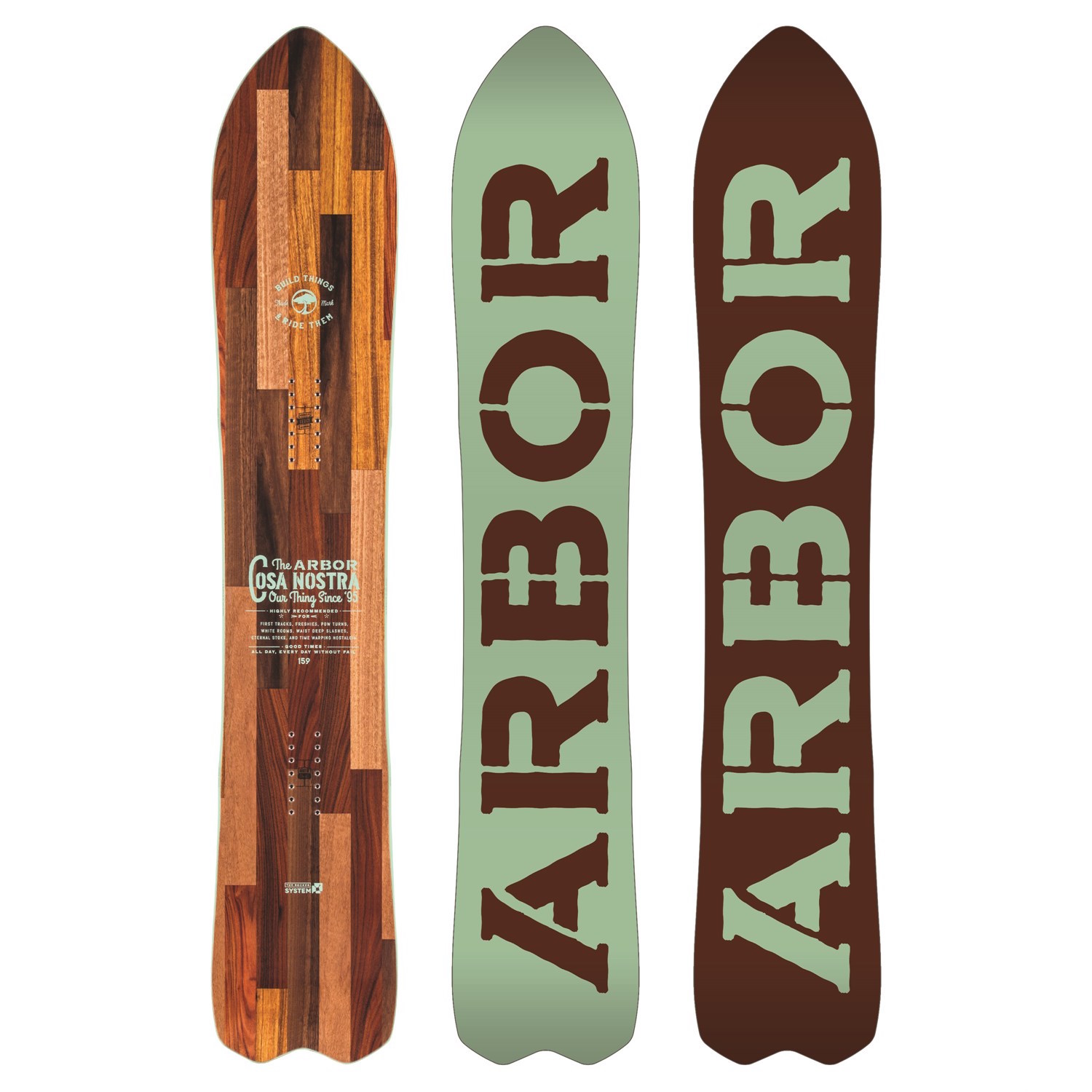 СНОУБОРД ARBOR COSA NOSTRA 2017